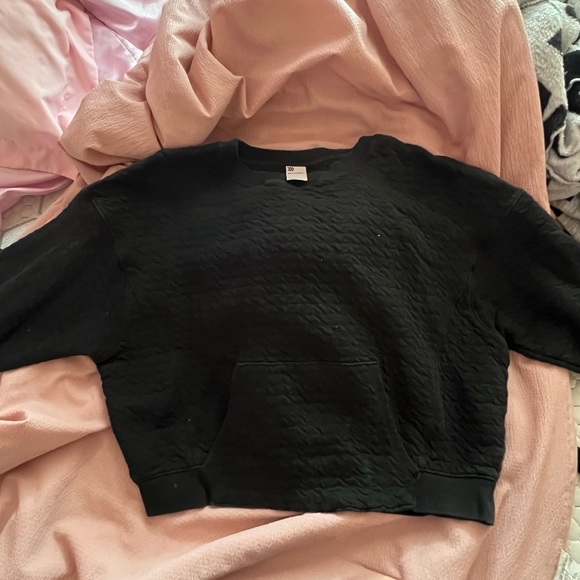 Black workout crewneck - Picture 1 of 4